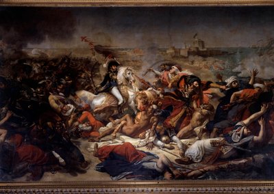 Kampania (wyprawa) Egipt (1798-1801): Joachim Murat (1767-1815) podczas bitwy pod Abukir 25 lipca autorstwa Antoine Jean Gros