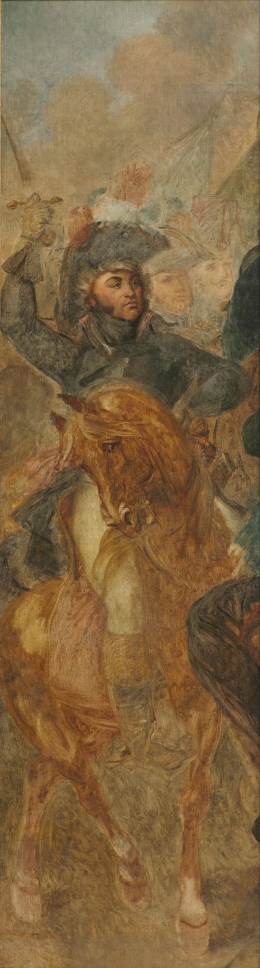 Generał Jean-Baptiste Kléber (Szkic „Bitwa pod piramidami”) autorstwa Antoine Jean Gros
