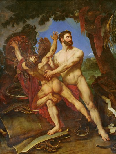 Herkules i Diomedes autorstwa Antoine Jean Gros