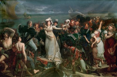 Maria Teresa, księżna Angouleme ... (olej na płótnie) autorstwa Antoine Jean Gros