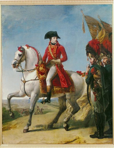 Napoleon Bonaparte, Pierwszy Konsul, po bitwie pod Marengo ... autorstwa Antoine Jean Gros