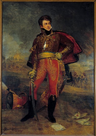 Portret generała hrabiego Francois Fournier Sarloveze (1773-1827) Obraz Antoine Jean Gros (1771-1835) autorstwa Antoine Jean Gros