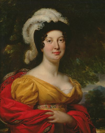 Portret żony marszałka Lannesa autorstwa Antoine Jean Gros