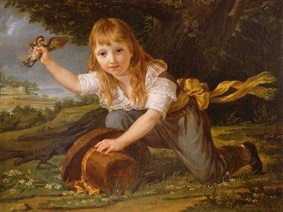 Portret Paulina des Hours Farel, 1793 autorstwa Antoine Jean Gros