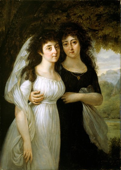 Portret Sióstr Maistre, 1796. autorstwa Antoine Jean Gros