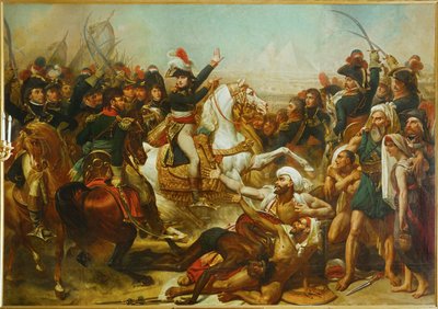 Bitwa o piramidy ... autorstwa Antoine Jean Gros