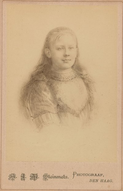 HM Królowa Wilhelmina autorstwa Antoine Johan Marinus Steinmetz