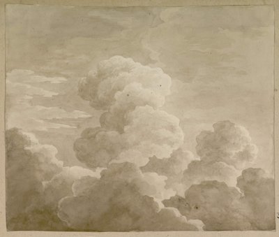 Studium chmur, 1815. autorstwa Antoine Laurent Castellan