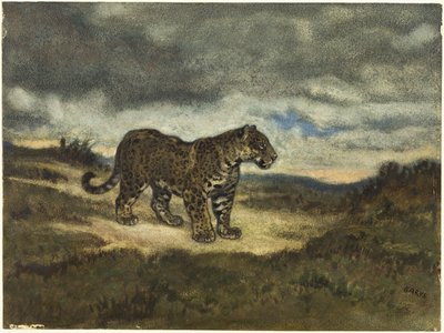 Jaguar stojący autorstwa Antoine Louis Barye