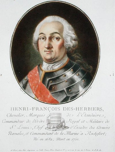 Henri-Francois des Herbiers (1682-1750) markiz de l