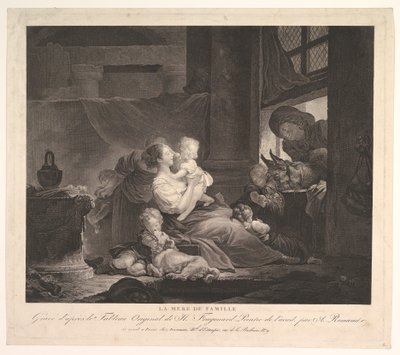 Matka rodziny.n.d. autorstwa Antoine Louis Romanet