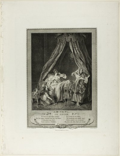 Powstanie, z Monument du Costume Physique et Moral de la fin du Dix-huitième siècle autorstwa Antoine Louis Romanet