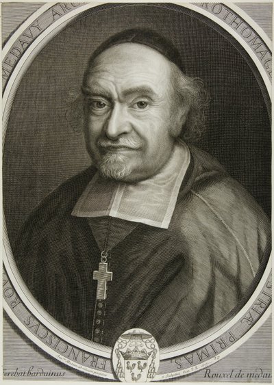 François Rouxel de Medavy, arcybiskup Rouen autorstwa Antoine Masson