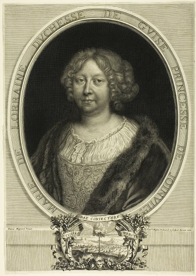 Marie de Lorraine, księżna Guise, księżna Joinville autorstwa Antoine Masson