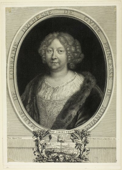 Marie de Lorraine, księżna Guise, księżna Joinville autorstwa Antoine Masson