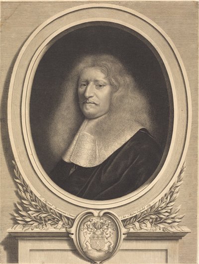 Wilhelm z Brisacier autorstwa Antoine Masson after Nicolas Mignard