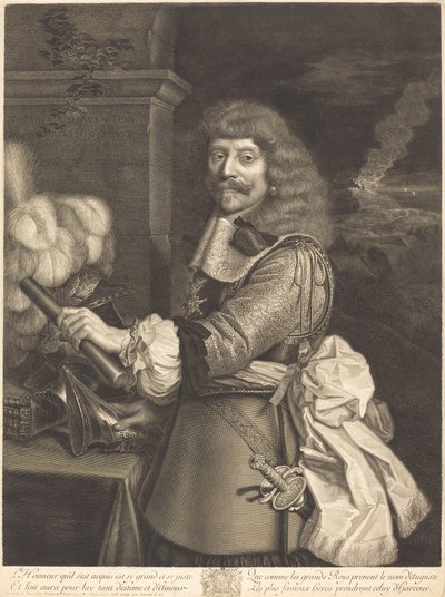 Henryk z Lotaryngii autorstwa Antoine Masson after Nicolas Mignard