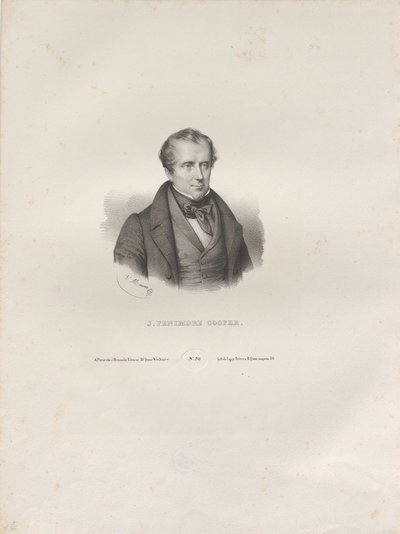 Portret pisarza Jamesa Fenimore