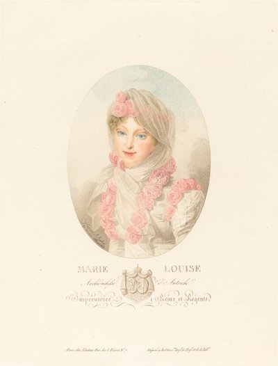 Marie-Louise, cesarzowa Francuzów autorstwa Antoine Maxime Monsaldy after Jean Baptiste Isabey