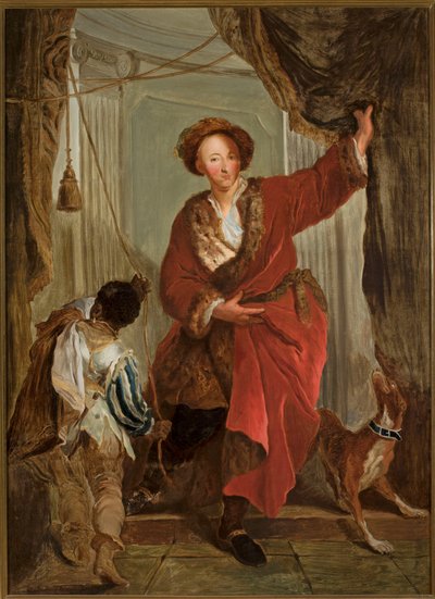Portret Friedricha Ernsta von Knyphausena (1678-1731) autorstwa Antoine Pesne