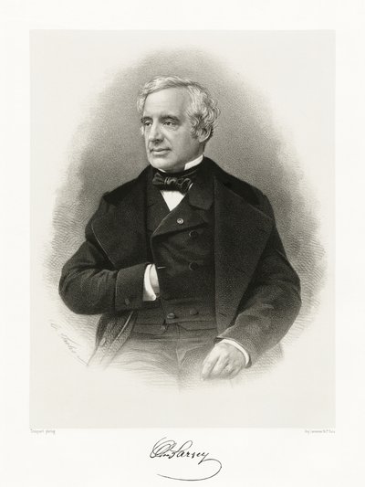 Félix Hippolyte Larrey, 1865-66 autorstwa Antoine Rene Trinquart