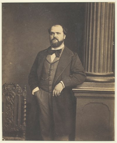 Bez tytułu (Stojący mężczyzna, en Face) autorstwa Antoine Samuel Adam Salomon