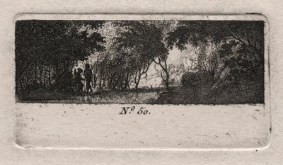 Widok na las. autorstwa Antoine de Marcenay de Ghuy