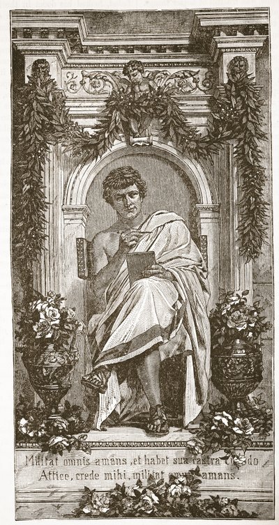 Owidiusz autorstwa Anton Alexander von Werner