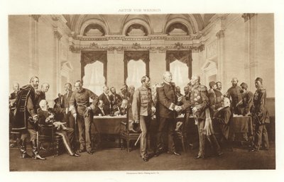 Kongres Berliński 1878 (fotograwiura) autorstwa Anton Alexander von Werner