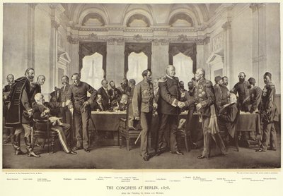 Kongres w Berlinie autorstwa Anton Alexander von Werner