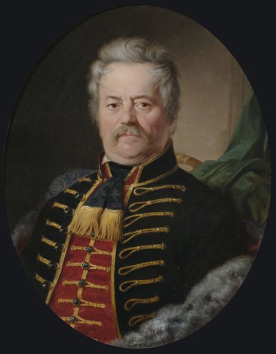 Portret szlachetnego dżentelmena autorstwa Anton Ebert