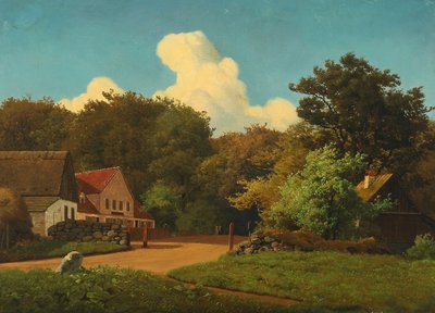duński: Lot Ermelunden w Dyrehaven autorstwa Anton Eduard Kieldrup