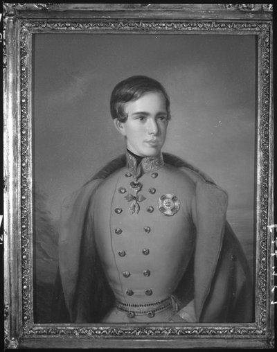 Cesarz Austrii Franciszek Józef I autorstwa Anton Einsle