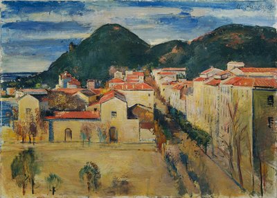 Ajaccio autorstwa Anton Faistauer