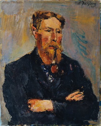 Malarz George Christian Andersen autorstwa Anton Faistauer