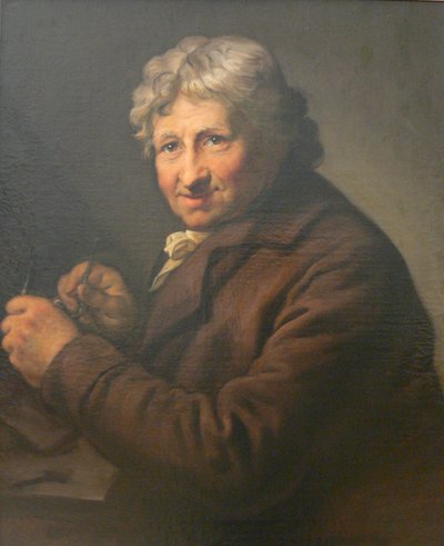 Portret Daniela Mikołaja Chodowieckiego autorstwa Anton Graff