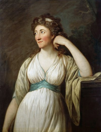 Portret Elisy von der Recke 1754-1833, 1795-1796. autorstwa Anton Graff