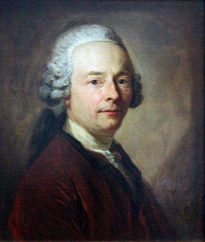 Portret Karla Wilhelma Ramlera (1725-1798) autorstwa Anton Graff