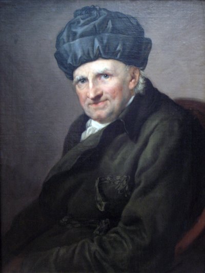 Prowokator Johann Joachim Spalding w płaszczu domowym autorstwa Anton Graff