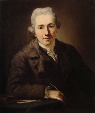 Filozof i pisarz Johann Jakob Engel 1741-1802, 1773. autorstwa Anton Graff