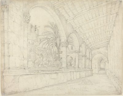 Klasztor Santa Maria di Gesù w Palermo autorstwa Anton Hallmann