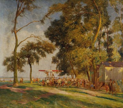 Niedziela w Lobau autorstwa Anton Hans Karlinsky
