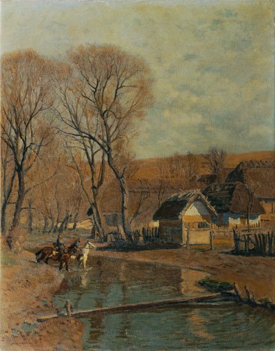 Vorfrühling w Ostgalizien autorstwa Anton Hans Karlinsky