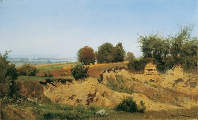 W pobliżu Mannersdorf w górach Leithage autorstwa Anton Hlavacek