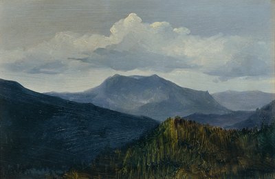 Schneeberg w pobliżu Gutenstein autorstwa Anton Hlavacek