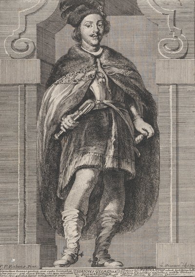 Portret kardynała Infante Ferdynanda Austrii, 1728 r. autorstwa Anton Joseph von Prenner
