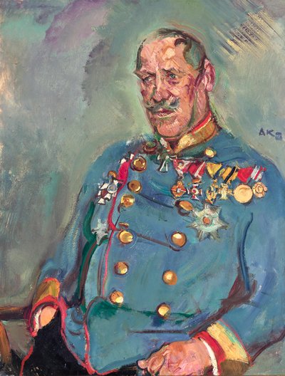 Generał Gottfried Seibt von Ringenhart autorstwa Anton Kolig