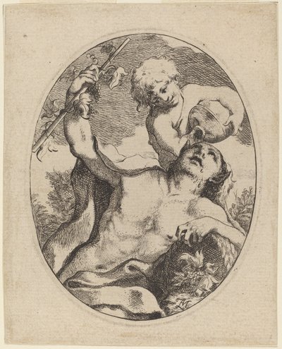Bachus autorstwa Anton Maria Zanetti II