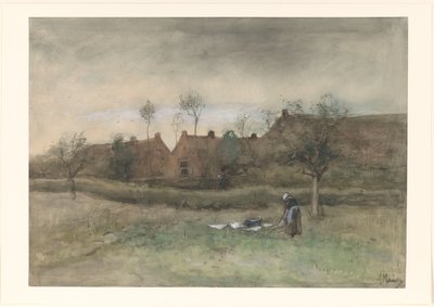 Bleekveld autorstwa Anton Mauve