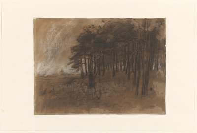skraj lasu autorstwa Anton Mauve